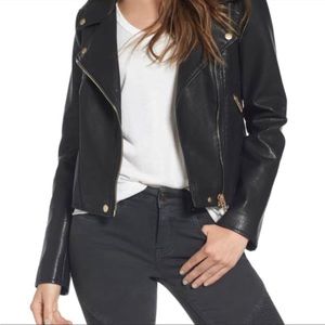 BlankNYC leather moto jacket
